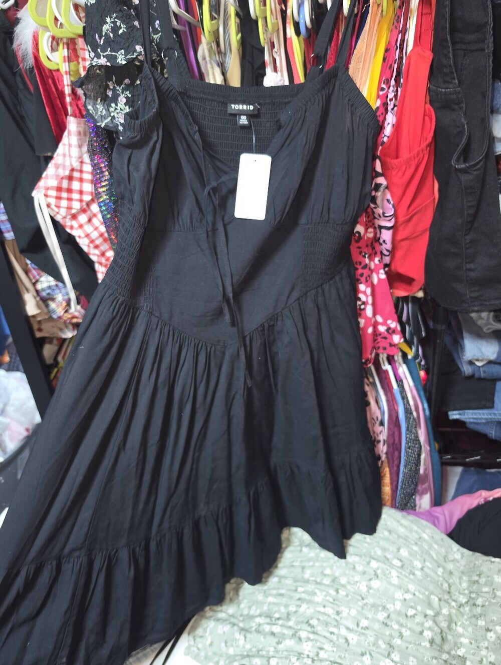 NWT TORRID Corset Style Dress 00 - Picture 4 of 5